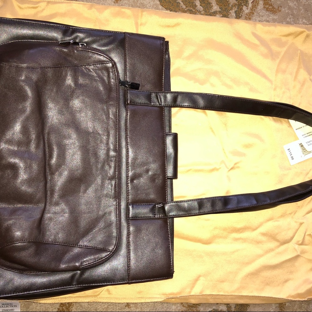 BNWT Lord and Taylor tote, leather